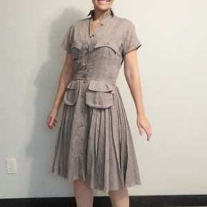 BYRON LARS BEAUTY MARK shirtwaist dress S M